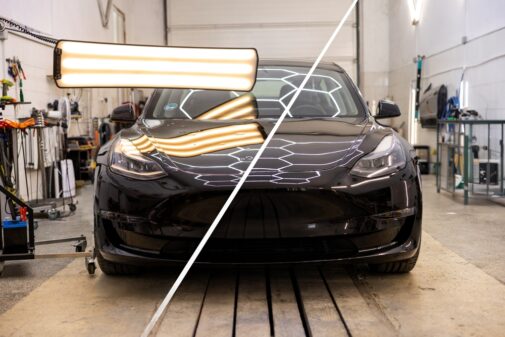 Before,And,After,,Car,Dent,Removal,With,Pdr,After,Hail